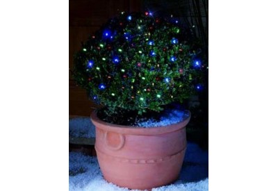 Premier Solar Twilites LED Solar Lights Multi-Coloured/Multi-Action x 100
